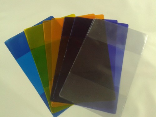 Qty coloured 2 clear book - 8,