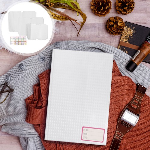 White reusable plastic book - plastic,