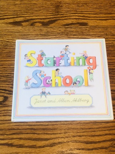 Starting school book janet - starting,