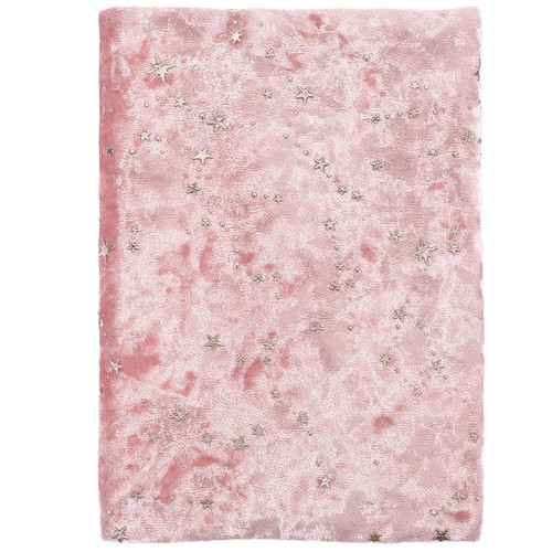 Delicate pink fabric book - pink,